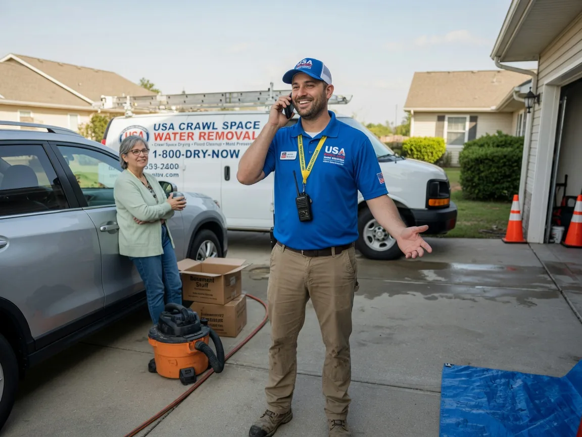Crawl Space Water Removal Mcfarlan, NC FAQs